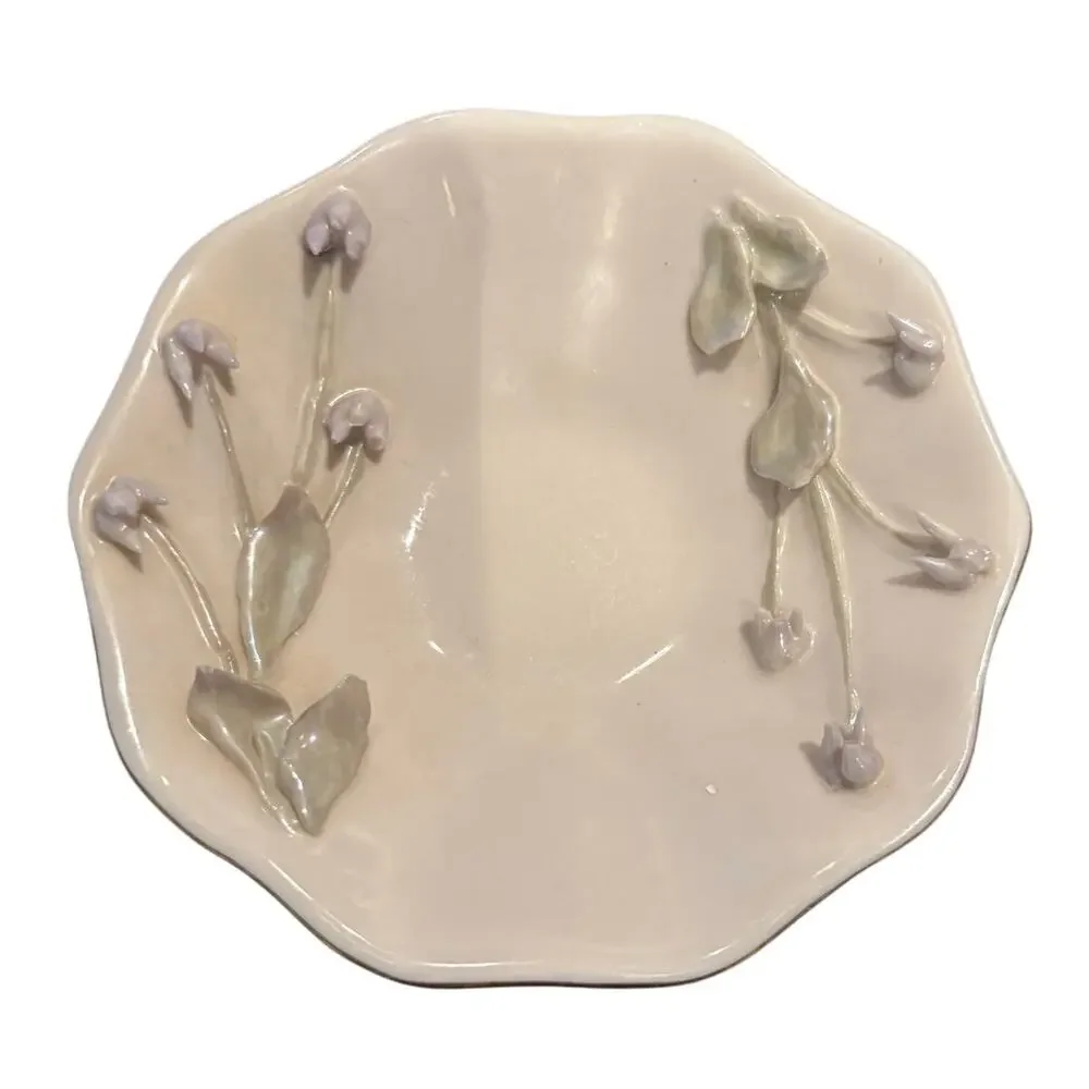 VTG Claire Lerner Studio Original Bluebells Espresso Demitasse Teacup Saucer*